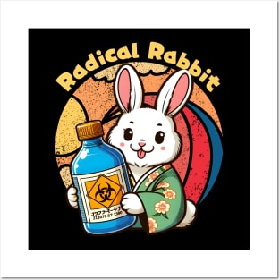 Chemistry Bunny rabbit Posters and Art